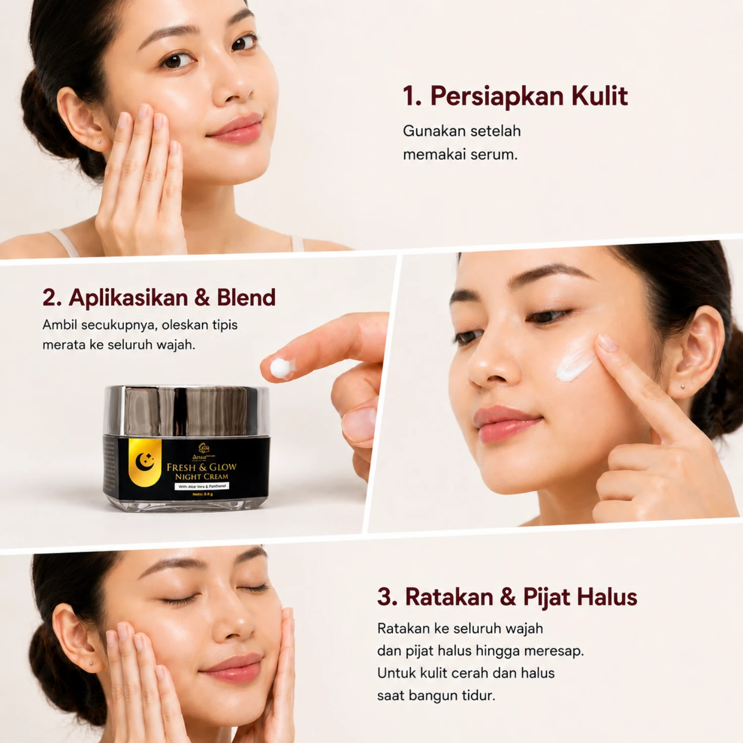 Cara memilih moisturizer yang nyaman digunakan